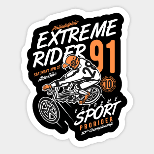 Extreme Rider Sticker